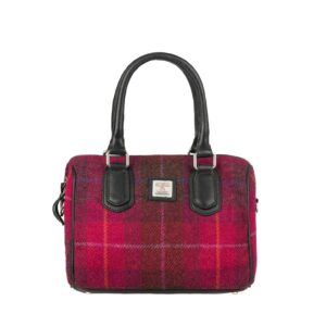 HARRIS TWEED BLUEBELL MEDIUM LADIES BOWLING BAG