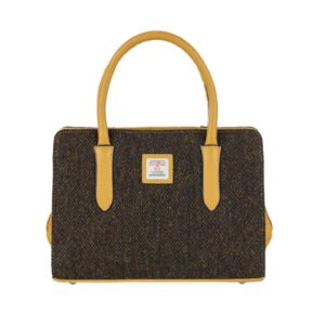 HARRIS TWEED LILACS LADIES HANDBAG