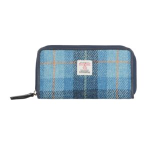 HARRIS TWEED YARROW LONG LADIES PURSE